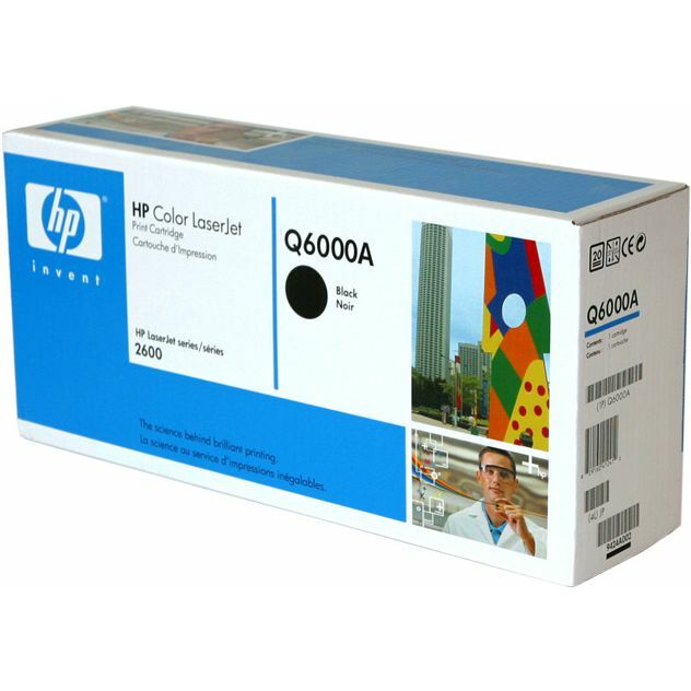 Toner HP 124A Black Oryginał  (Q6000A)