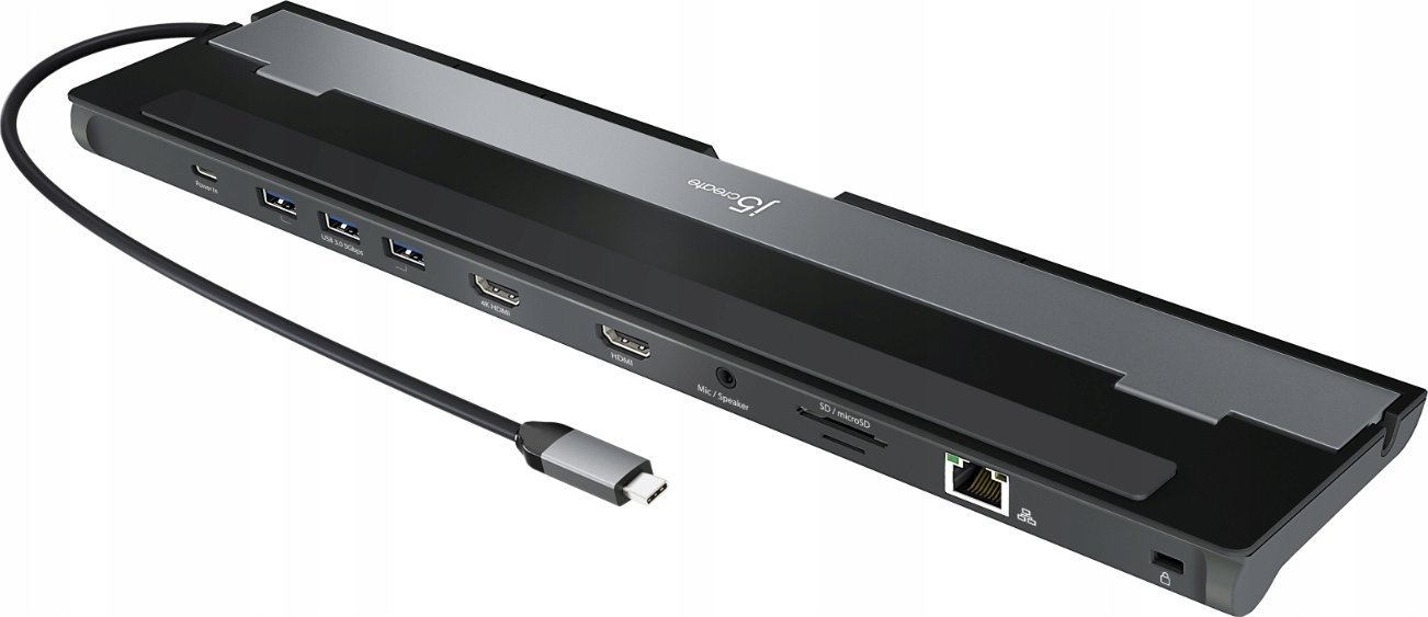 Stacja/replikator j5create USB-C (JCD542-N) | JCD542-N