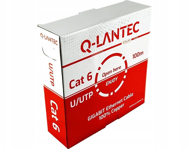 Q-Lantec Cat. 6 U/UTP data communication