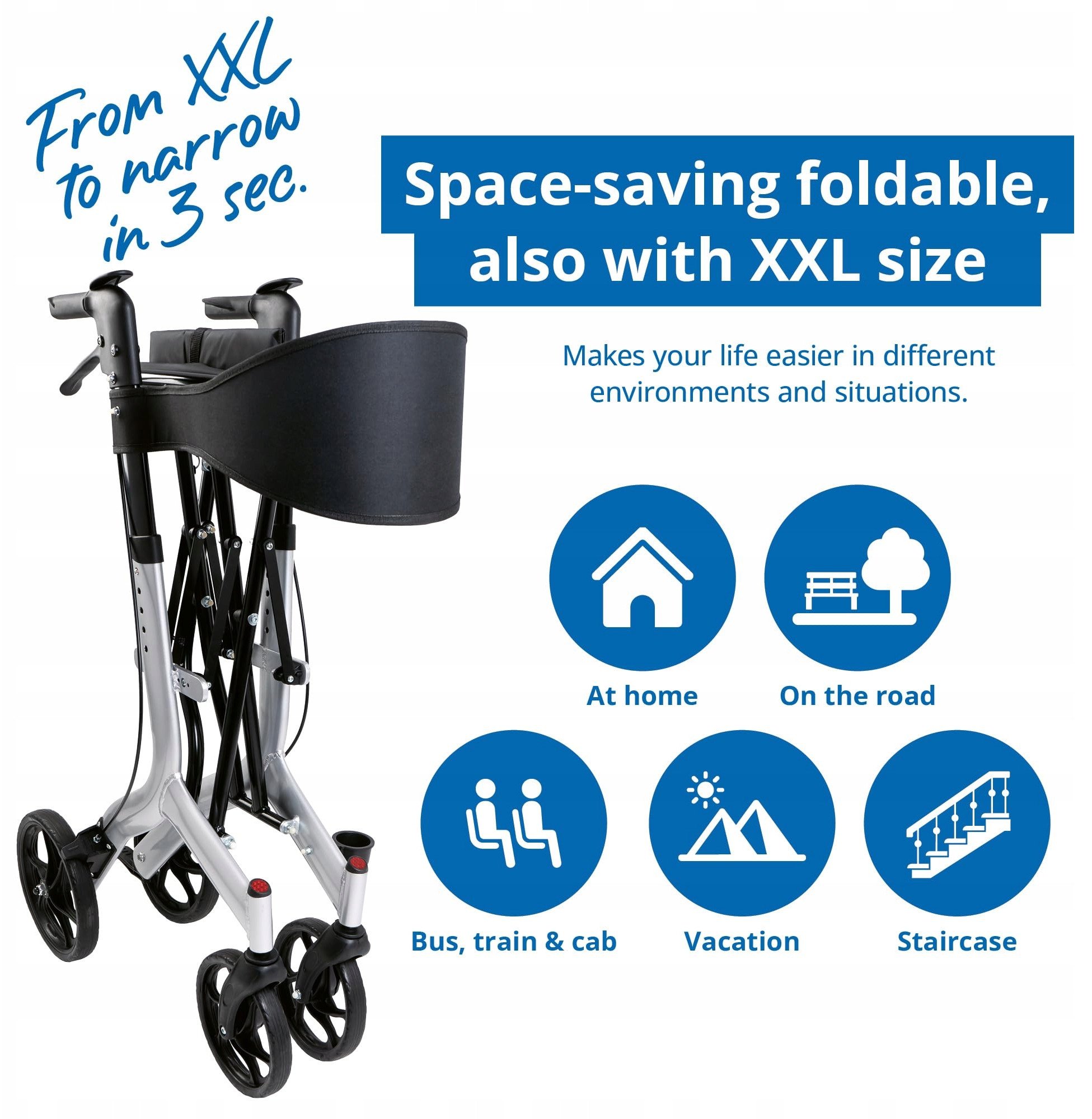 Sturm & Drang Weinberger Aluminiowy rollator