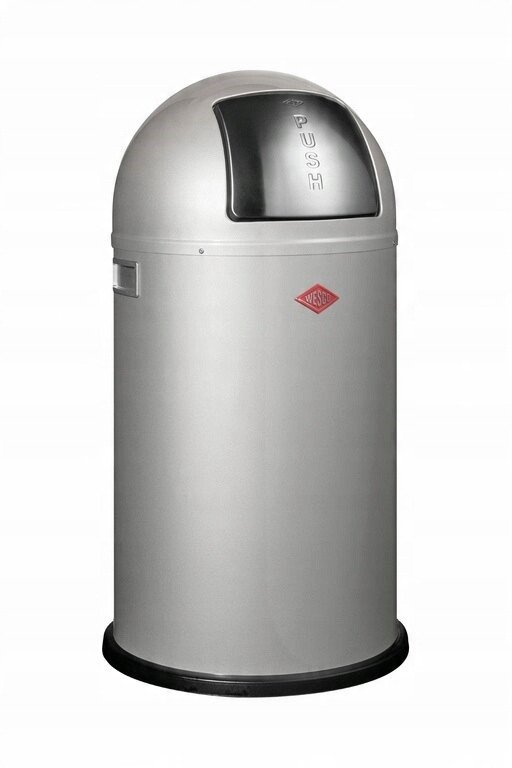 Wesco Kosz na śmieci srebrny 50l