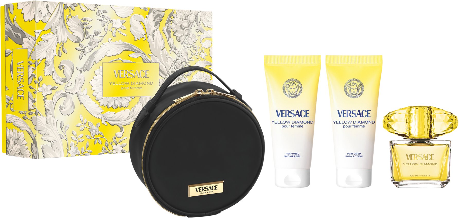 SET VERSACE Yellow Diamond Pour Femme