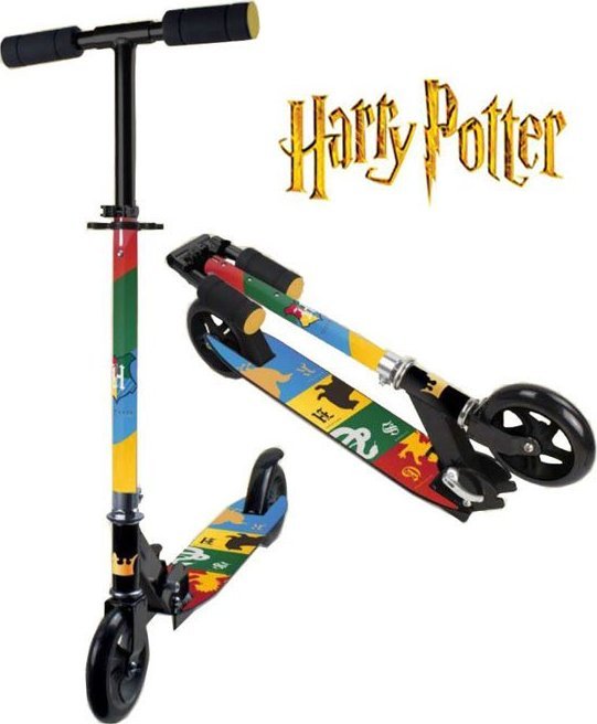 Hulajnoga Spartan Sport Harry Potter Czarno-żółty