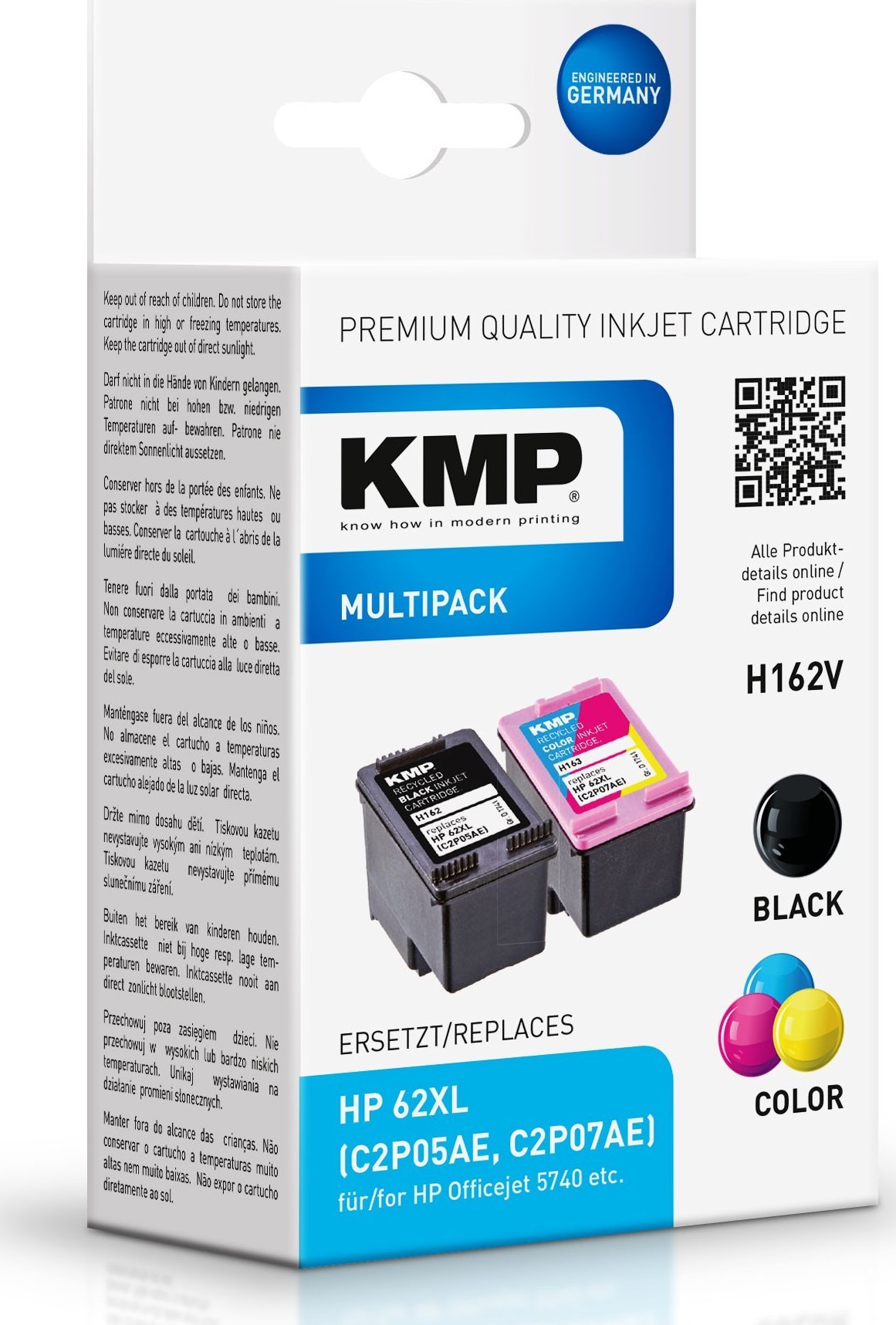 Tusz KMP KMP H162V Promo Pack