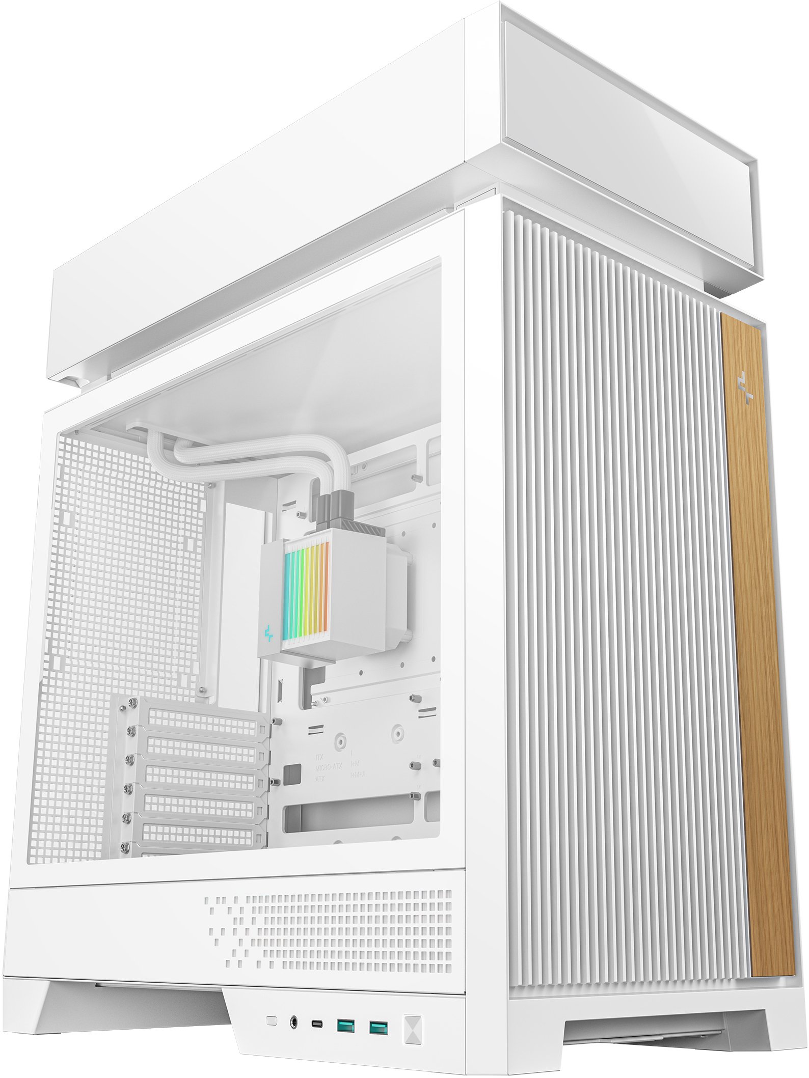 Obudowa Deepcool CL6600 biała + AiO