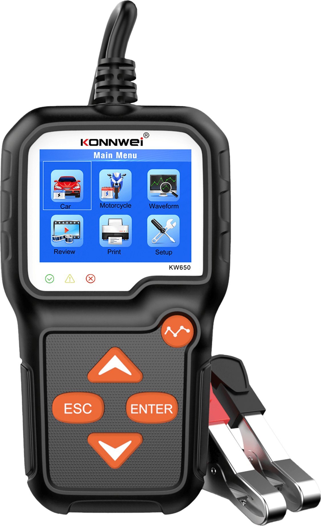 Konnwei Miernik (tester) akumulatorów KW650 |