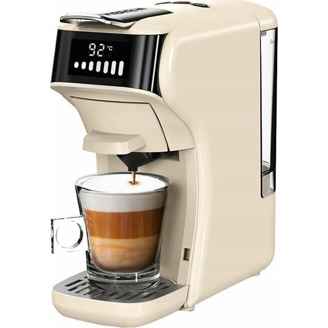 HiBREW 5-in-1 capsule coffee maker H1B-beige