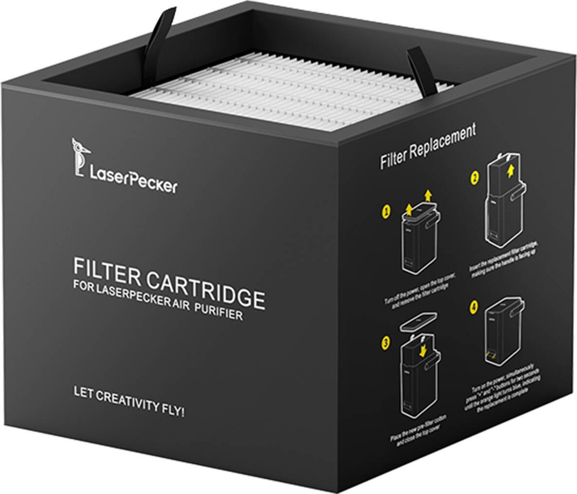 LaserPecker Air Purifier smoke canister filter