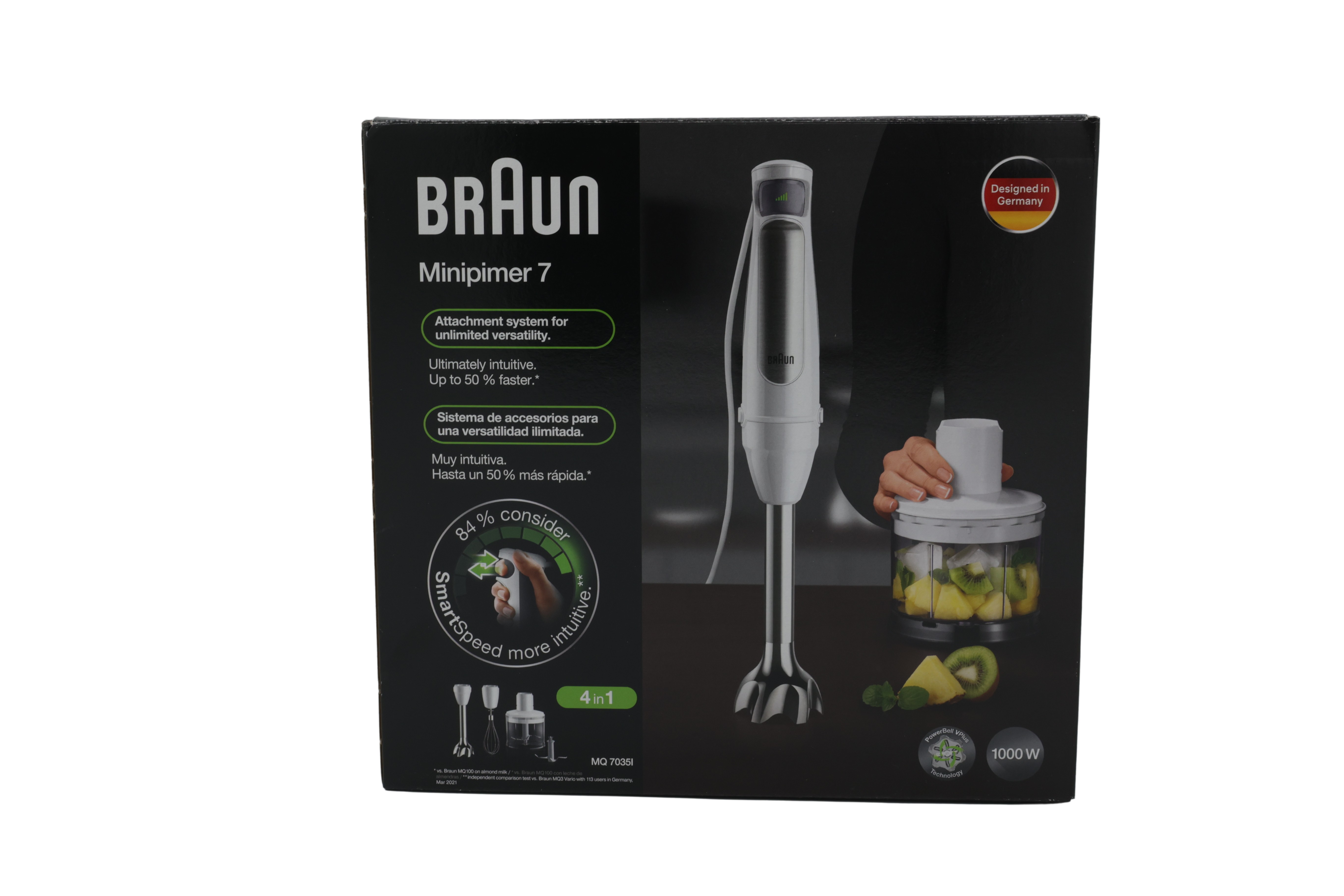 Braun MQ7035I Stabmixer MultiQuick 7 Weiß