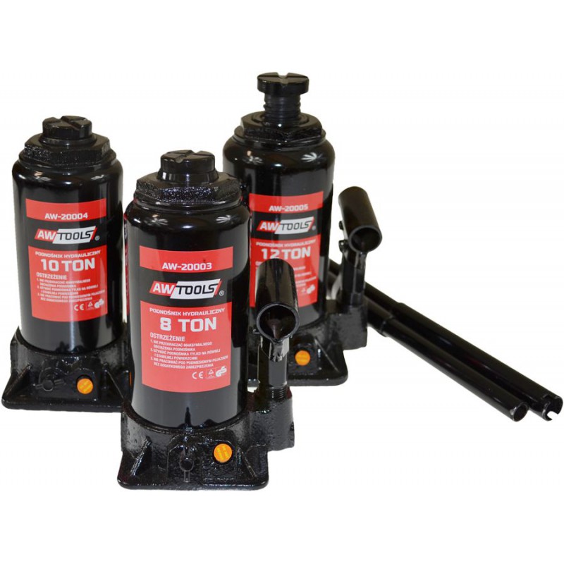 AWTools Podnośnik hydrauliczny tłokowy/słupkowy 20T -