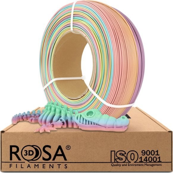 ROSA3D Filament Refill PLA Rainbow Pastel