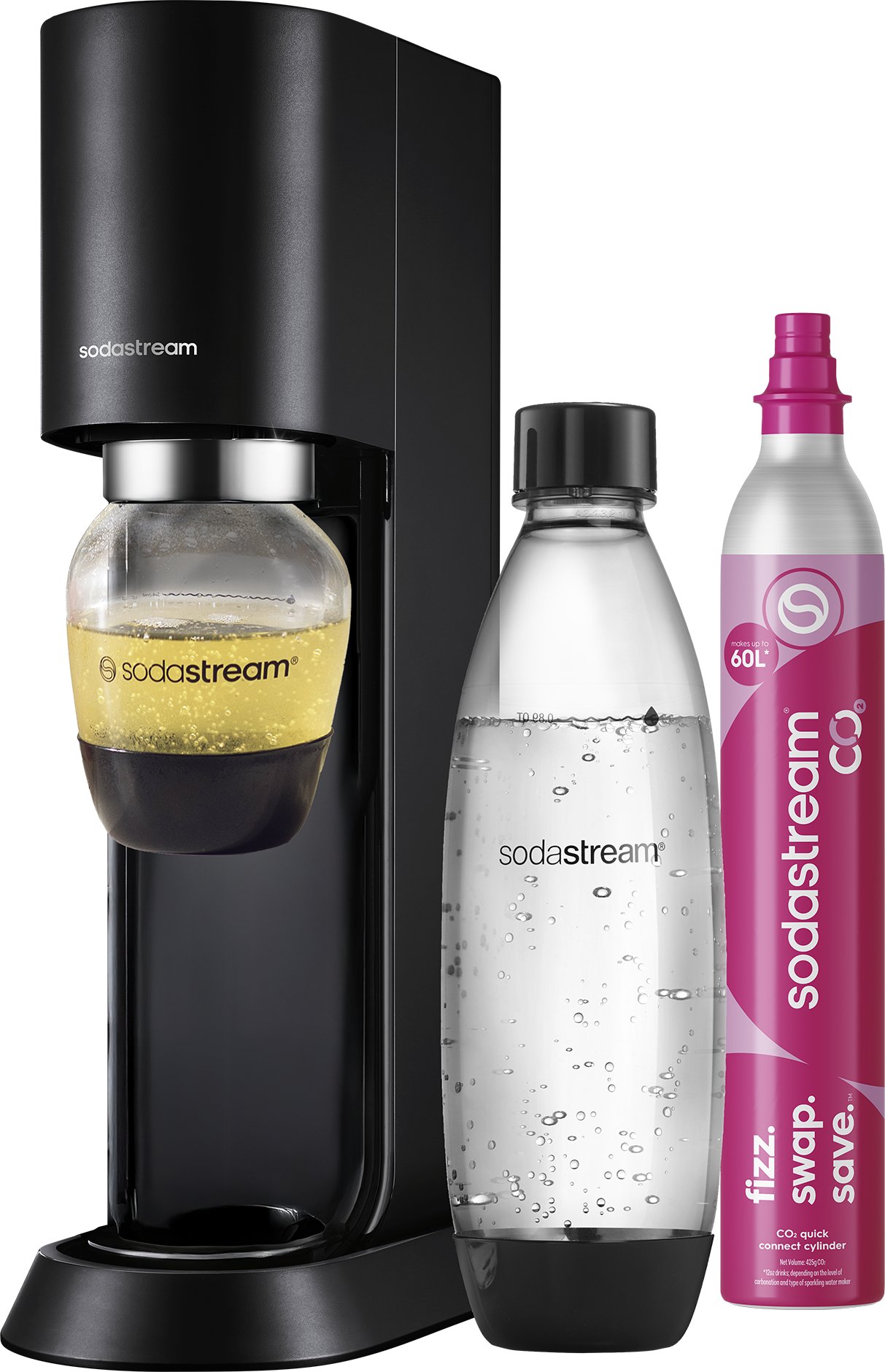 Saturator Sodastream Mix Czarny | MIX