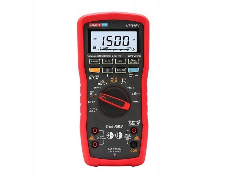 Uni-T Multimetr-Solar Pro 2 5kV DC