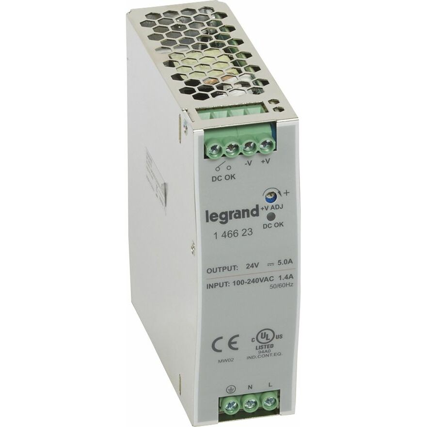 Legrand Zasilacz stabilizowany 1-fazowy 240V/24V 5A