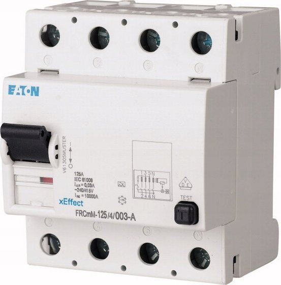 Eaton Wyłącznik różnicowoprądowy 4P 125A 0