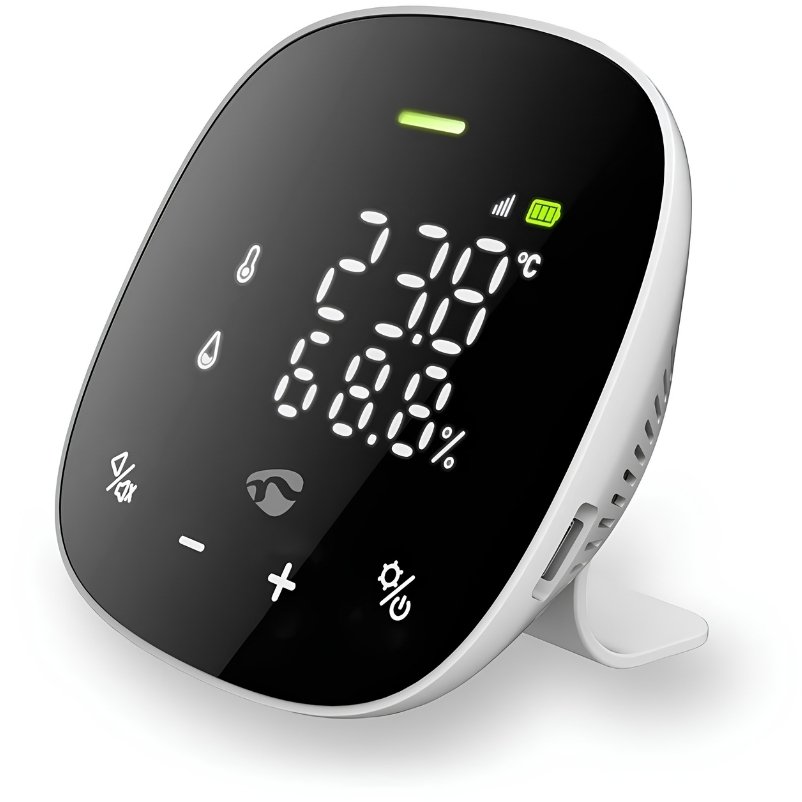 Nedis Czujnik jakości powietrza SmartLife Wi-Fi