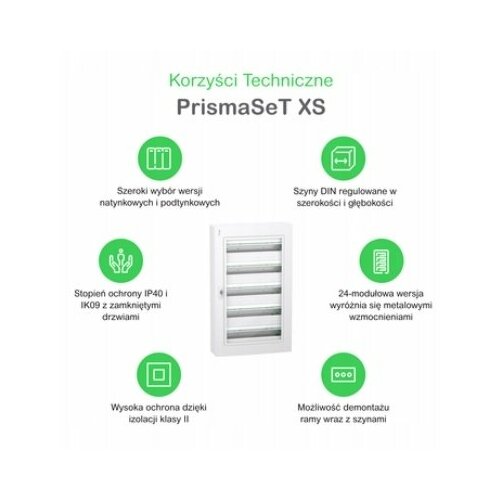 Schneider Rozdzielnica PrismaSeT XS 3x24 podtynkowa