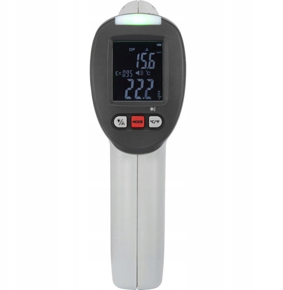 Fluke Pirometr VOLTCRAFT IR-SCAN-350RH/2 Optyka 20:1