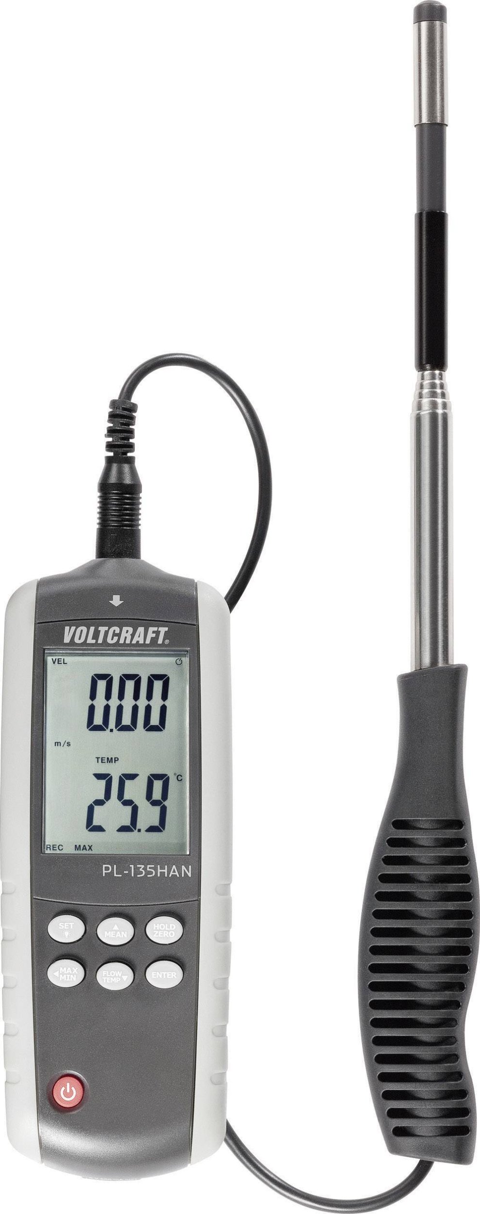 Voltcraft Termoanemometr 0.1 do 25