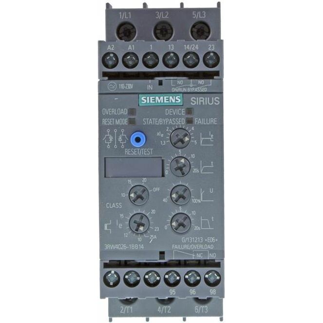Siemens Softstart 3-fazowy 200-480VAC 25A 11kW/400V