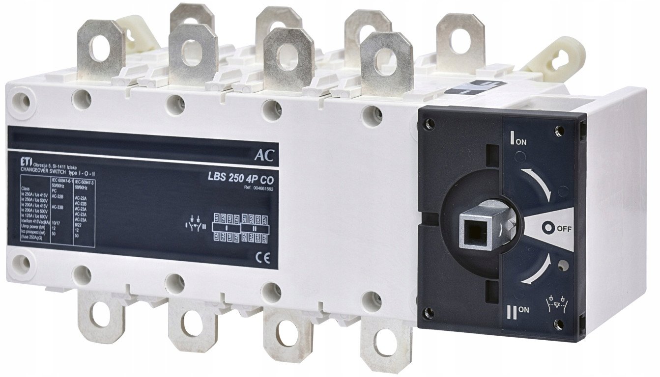 Eti-Polam Przełącznik 1-0-2 LBS 250 4P