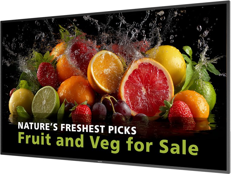 65" D-LED Philips 65BDL5050D-UHD,600cd,AN