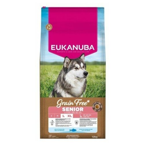 EUKANUBA Grain Free Senior Large Ocean