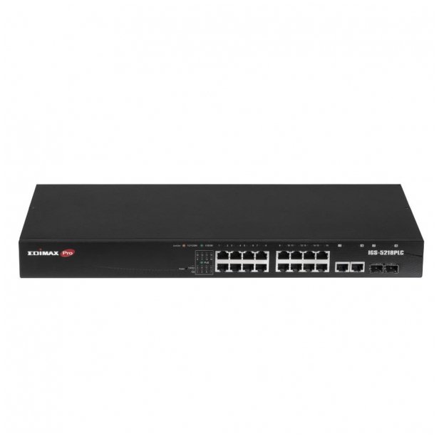 Edimax Industrieller Überwachungs-VLAN 18-Port Gigabit PoE+