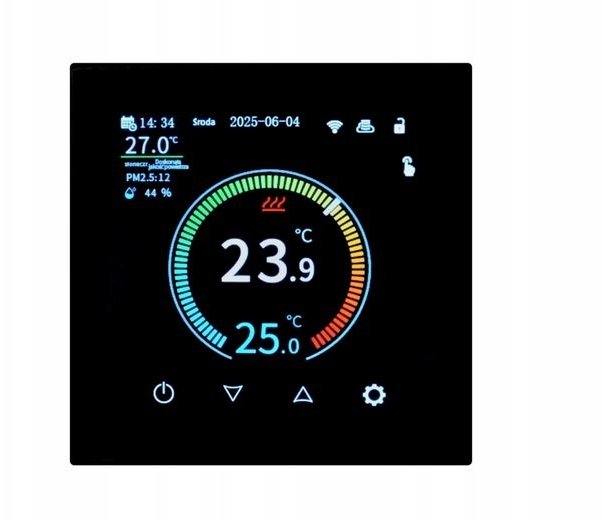Danfoss THERMOSTAT AURATON OCTA WIRED WIFI