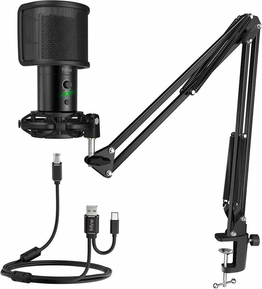 Fifine T683 condenser microphone (black) |