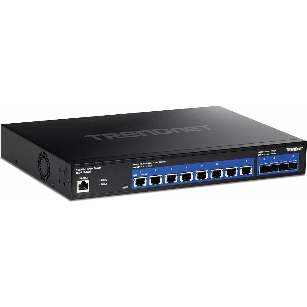 Switch TRENDnet TEG-7124WS 12-Port 10G Web