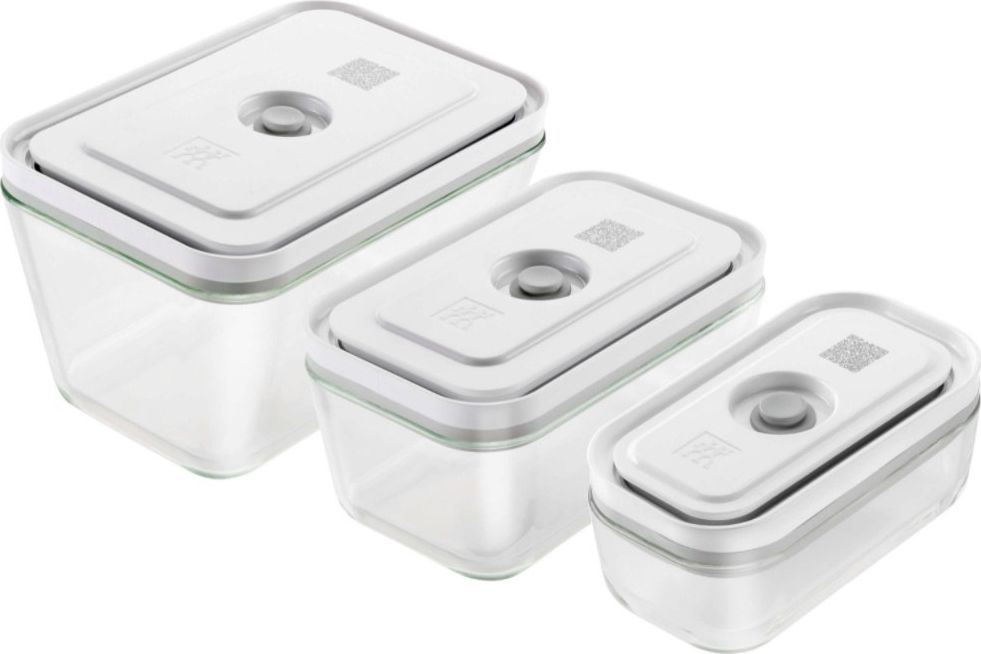 Set of 3 Glass Containers Zwilling