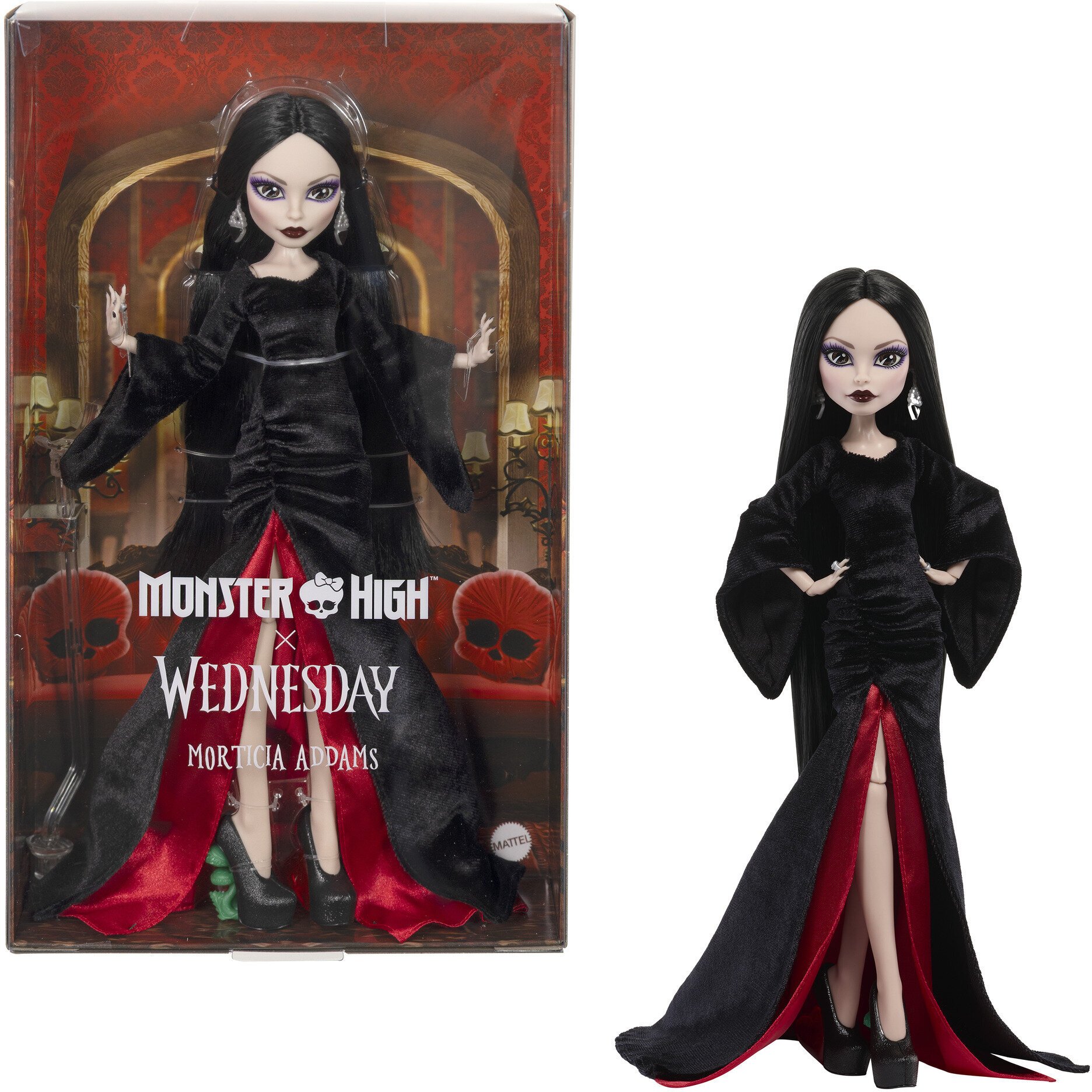 Mattel Monster High X Wednesday Morticia