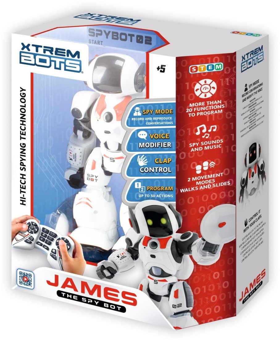 Tm Toys XTREM BOTS RC James