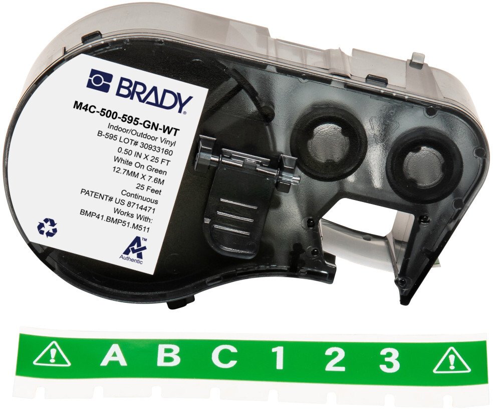 Brady BMP41/BMP51/BMP53/M511 Label | BMP41/BMP51/BMP53/M511 Label