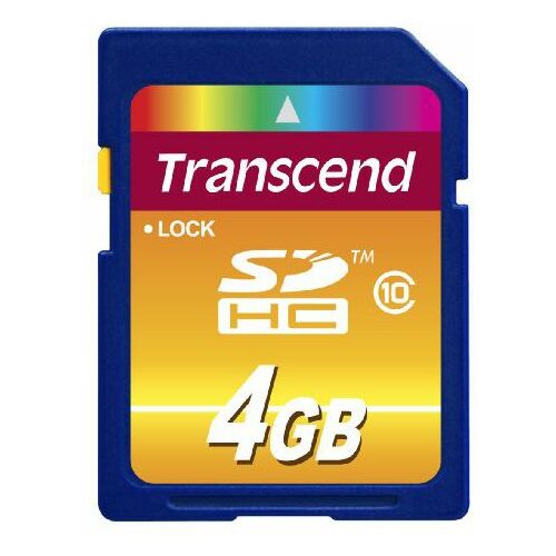 Karta Transcend 200x SDHC 4 GB