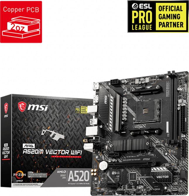 Płyta główna MSI MAG A520M VECTOR