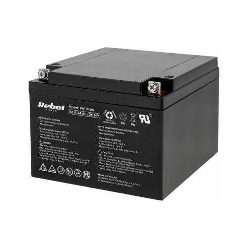 Rebel Power Rebel Akumulator 12V/24Ah (BAT0406)
