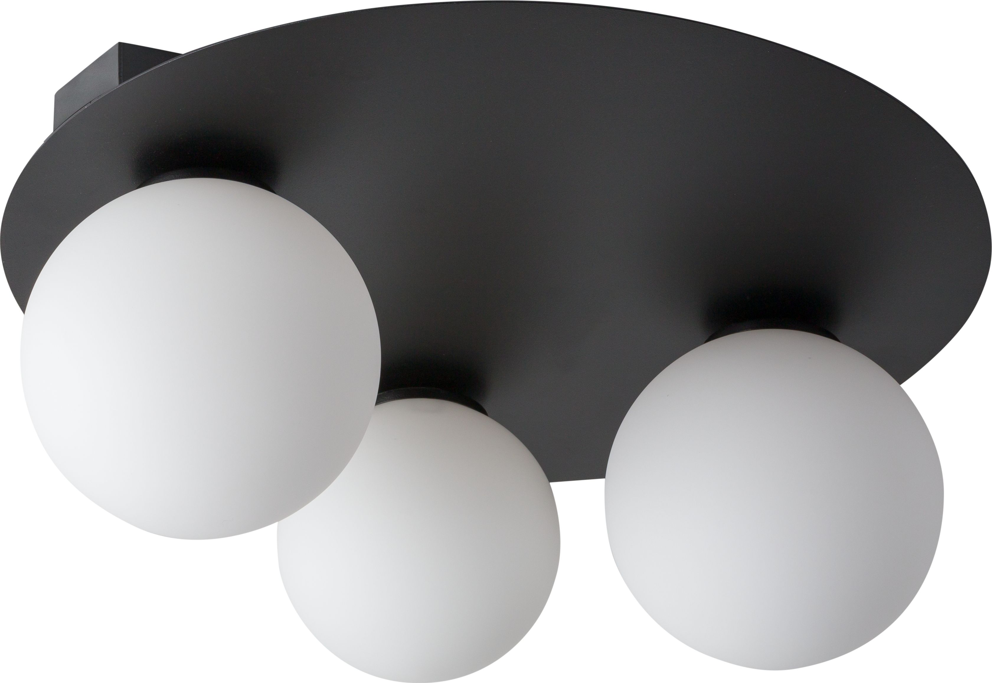 Lampa sufitowa Sigma Nowoczesny plafon czarny
