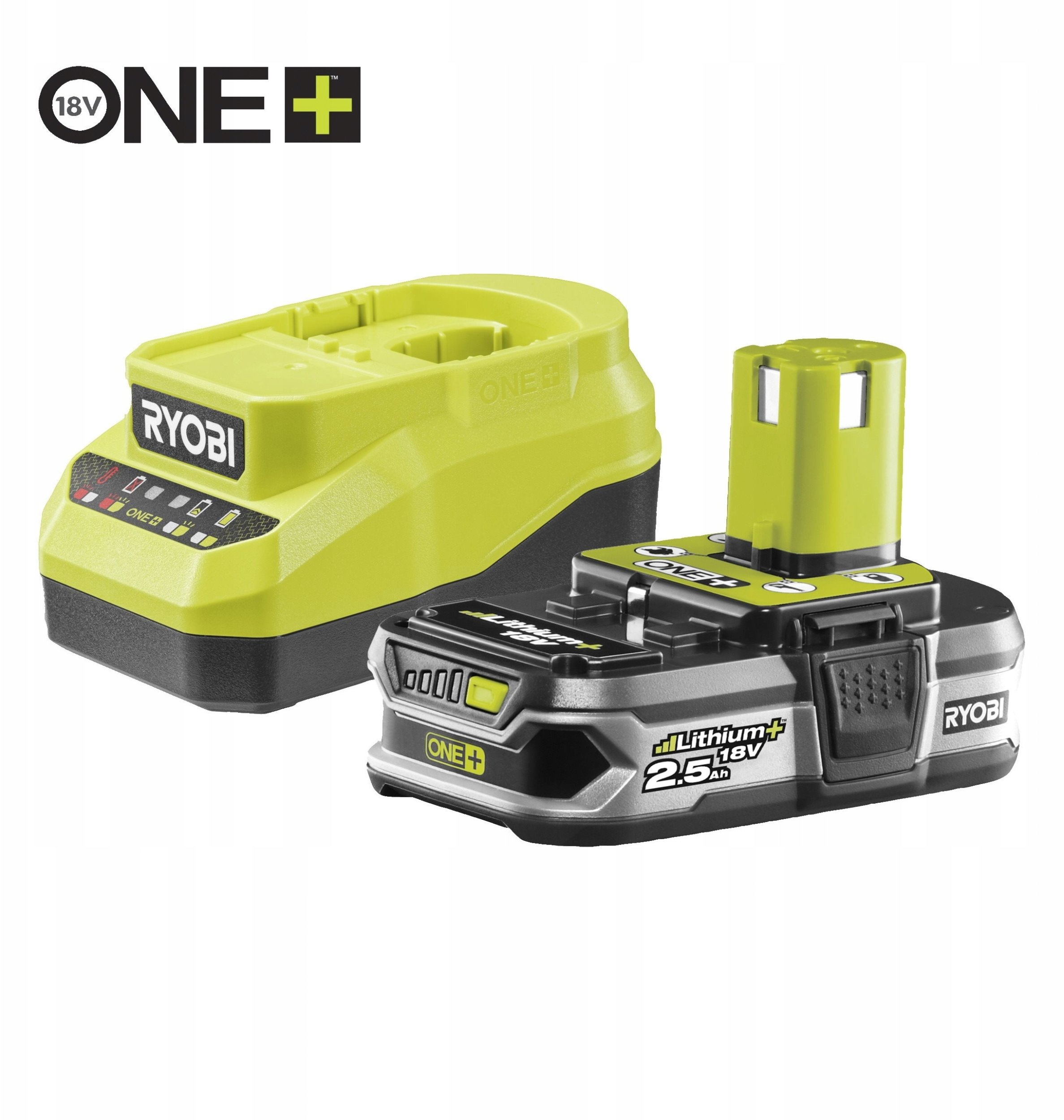 Ryobi ZESTAW ZASILAJĄCY RC18120A-125 ŁADOWARKA +