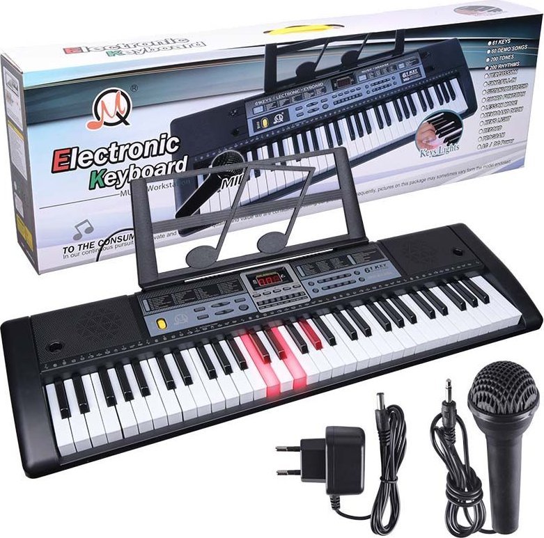 MQ 6136L KEYBOARD organy z mikrofonem