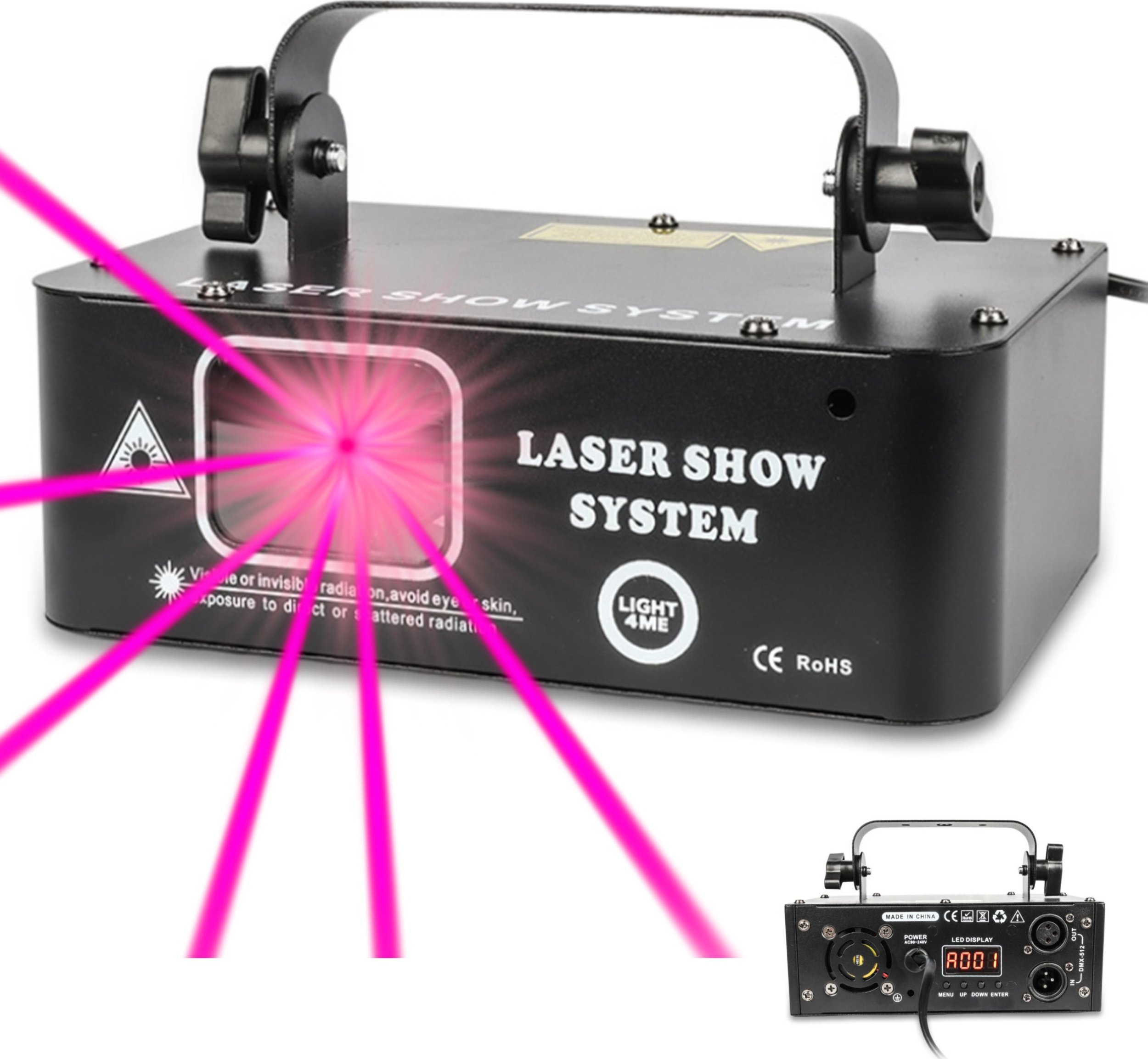 LIGHT4ME LIGHT4ME LASER RGB GEOMETRIC 500mW
