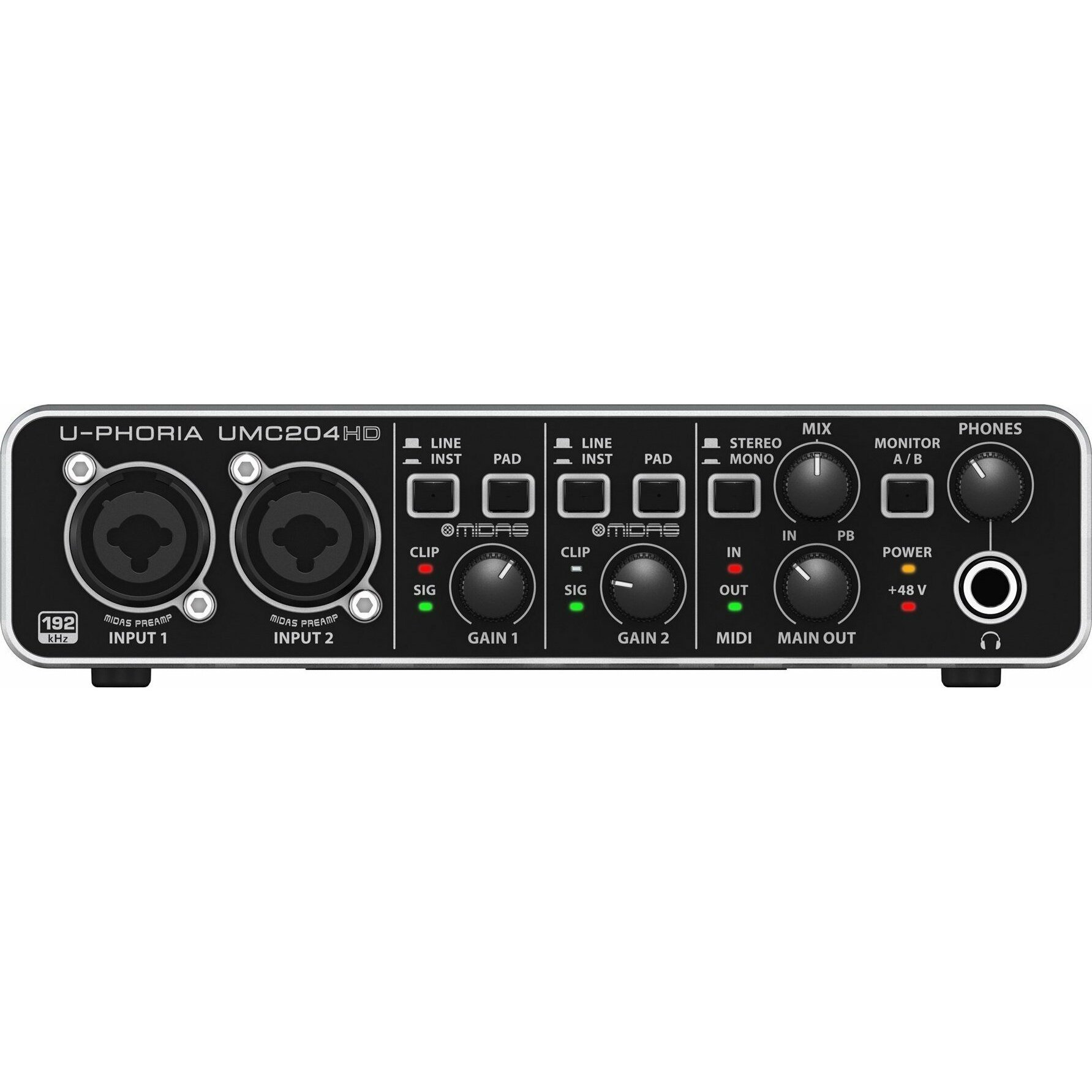 Behringer UMC204HD supplementary music equipment |