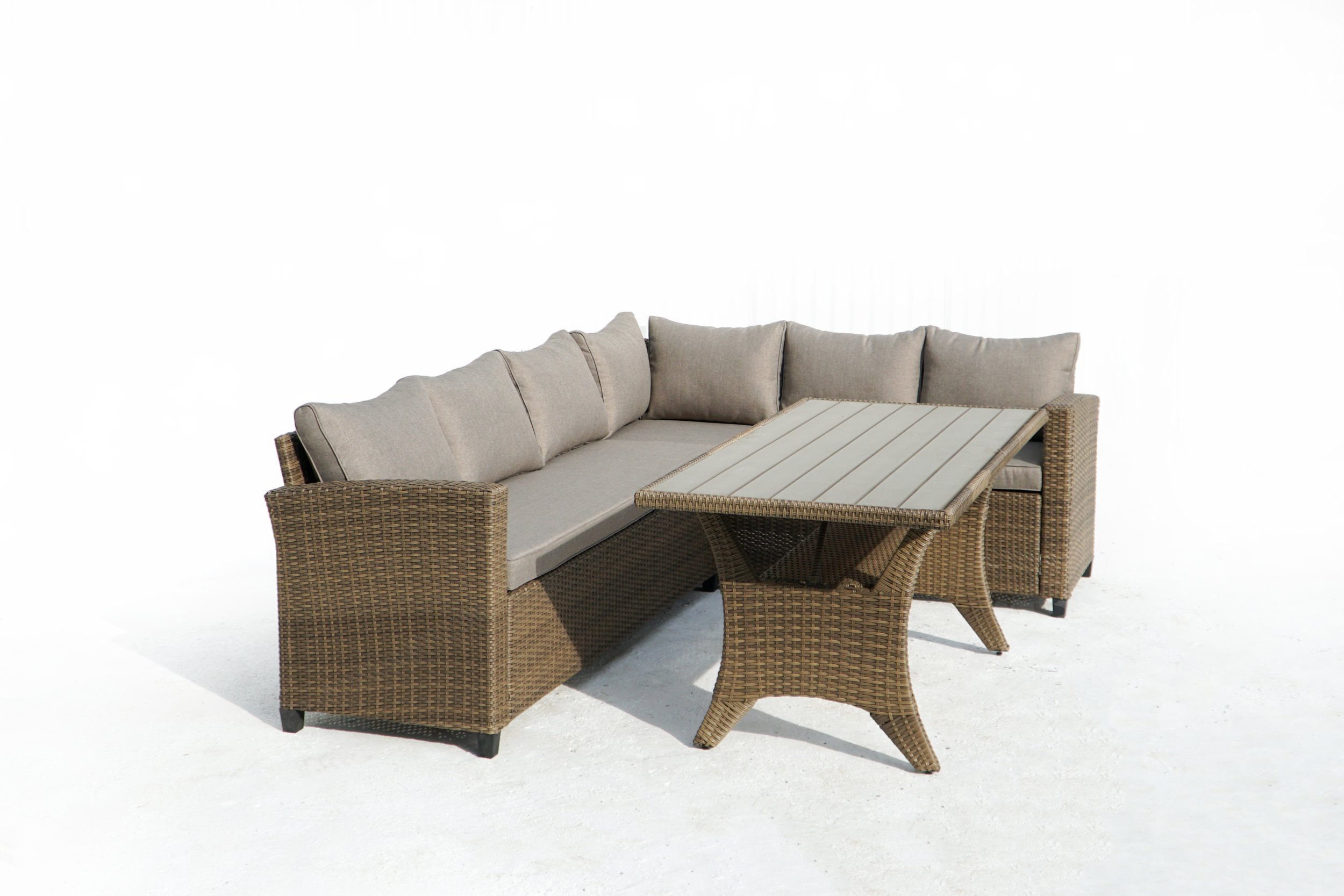 Domoletti OUTDOOR FURNITURE SET BEIGE 179X66X73