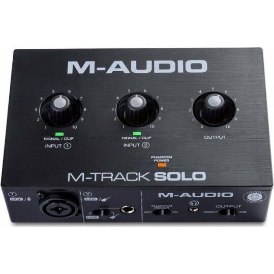 M-Audio M-AUDIO M-Track SOLO - Interfejs