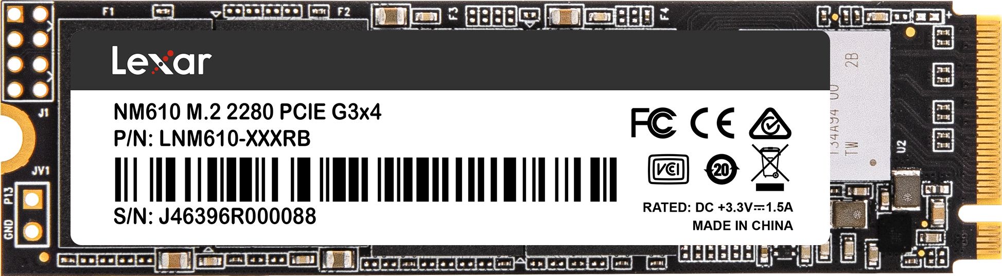 Dysk SSD Lexar NM610 250GB M