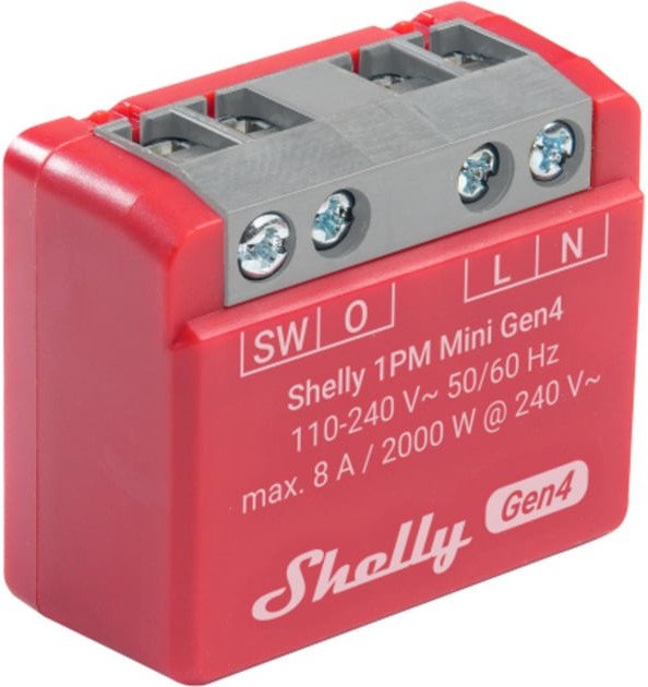 Set of 2 Shelly 1PM Mini