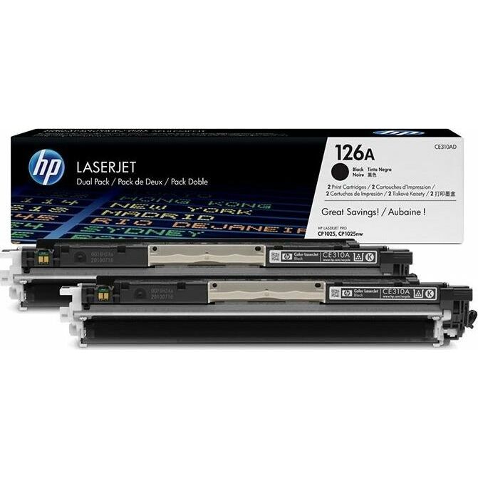 Toner HP 126AD Black Oryginał  (CE310AD)