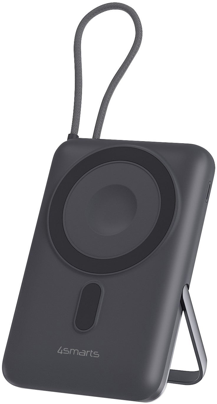 4smarts Wireless Powerbank Enterprise Pocket spacegrau