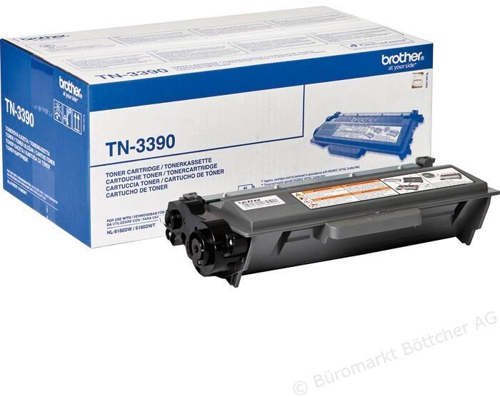 Toner Brother TN3390P - czarny -